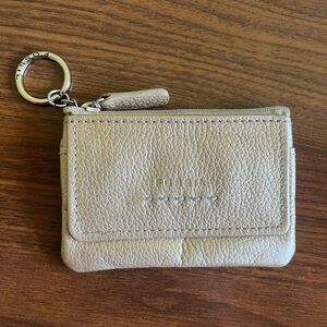 Fossil Small Gold Leather Wallet